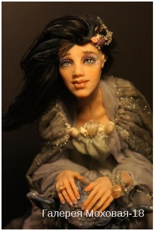 Master Class Natalia Filinova. Modeling puppet face
