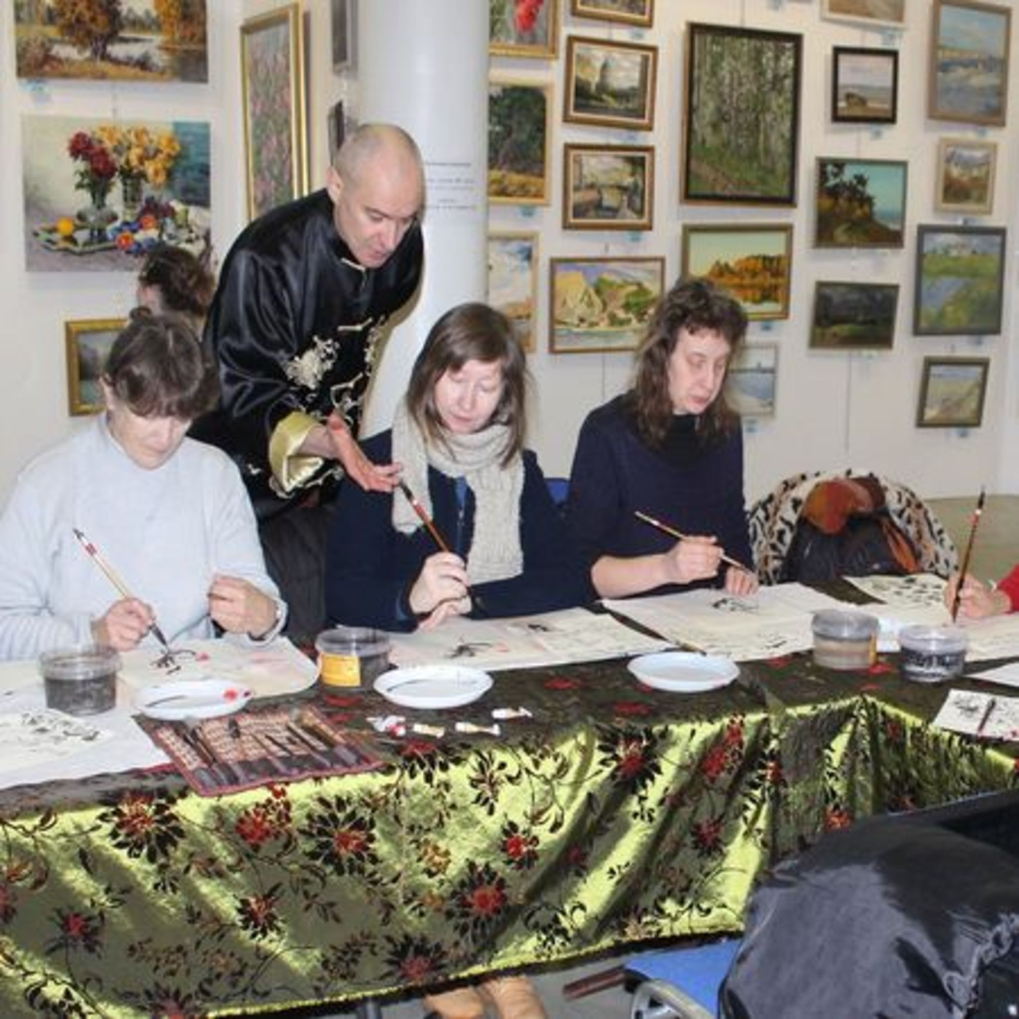 Master class on Chinese painting
