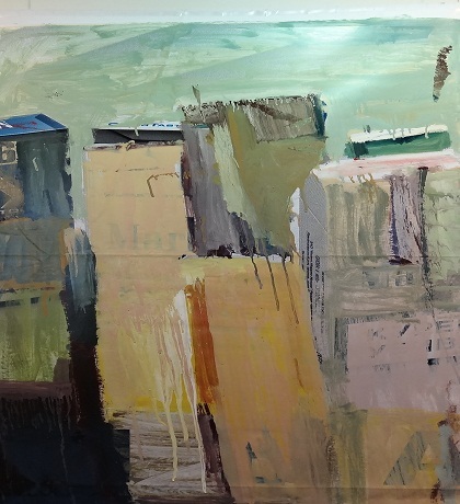 An exhibition of works by Aaron Zinshtein The city and the countryside