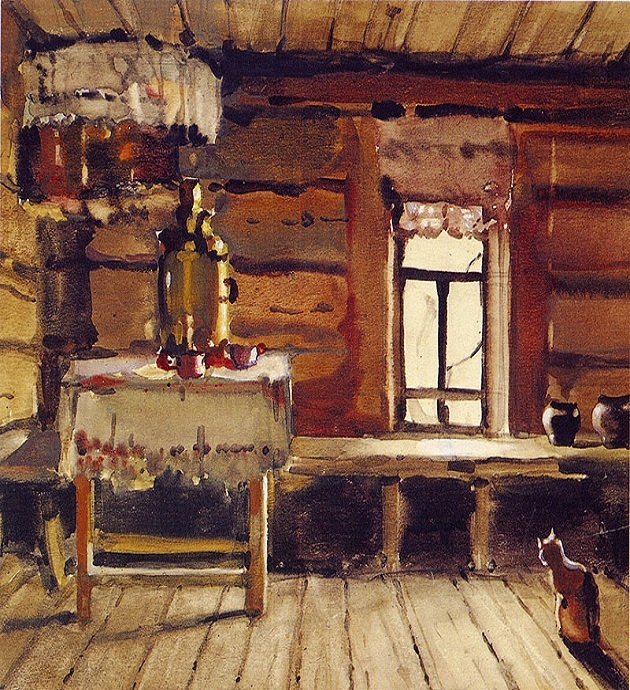 Exhibition of watercolors and drawings of Nikolai Dmitriev
