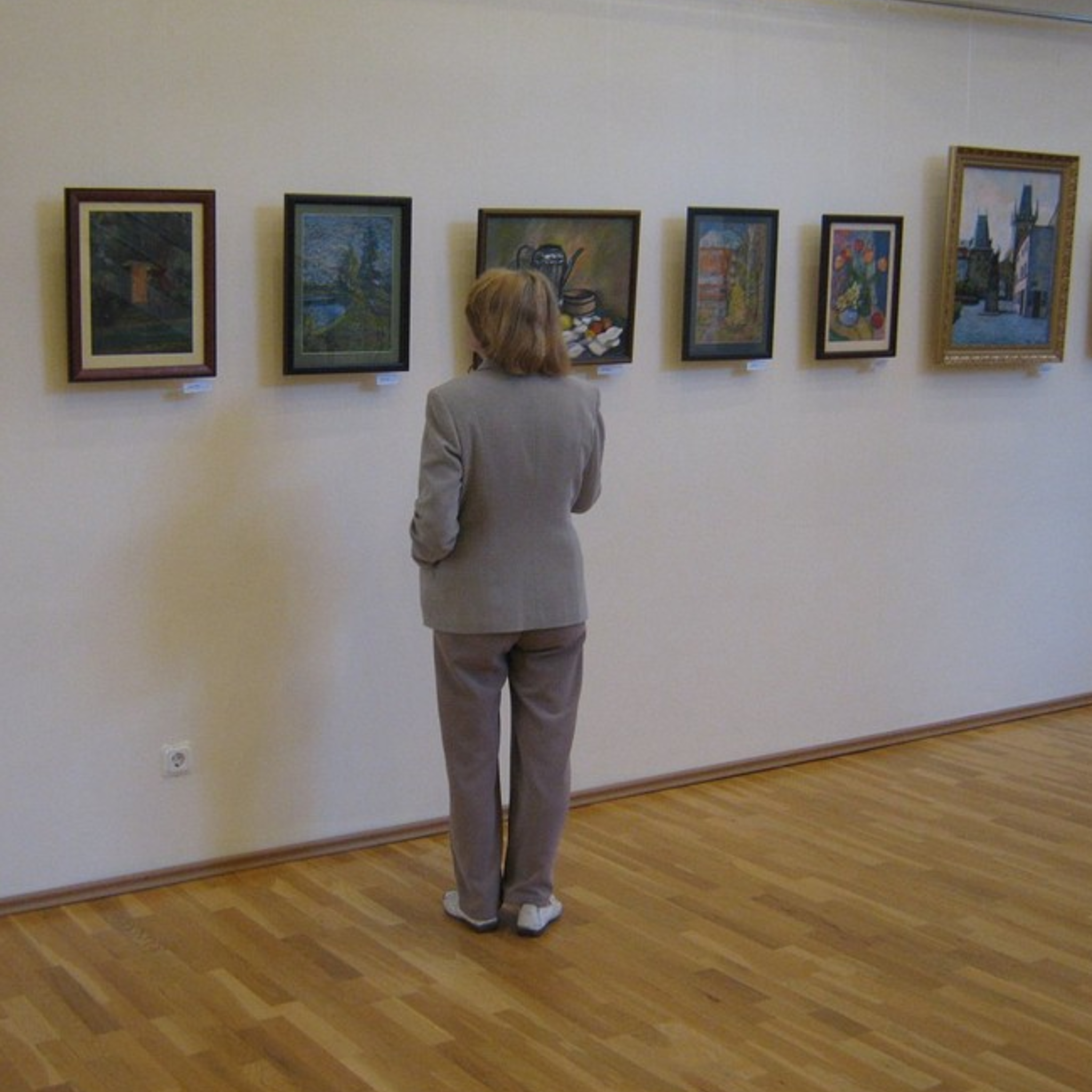 Svetlana Volozhanina Exhibition watercolor Tenderness