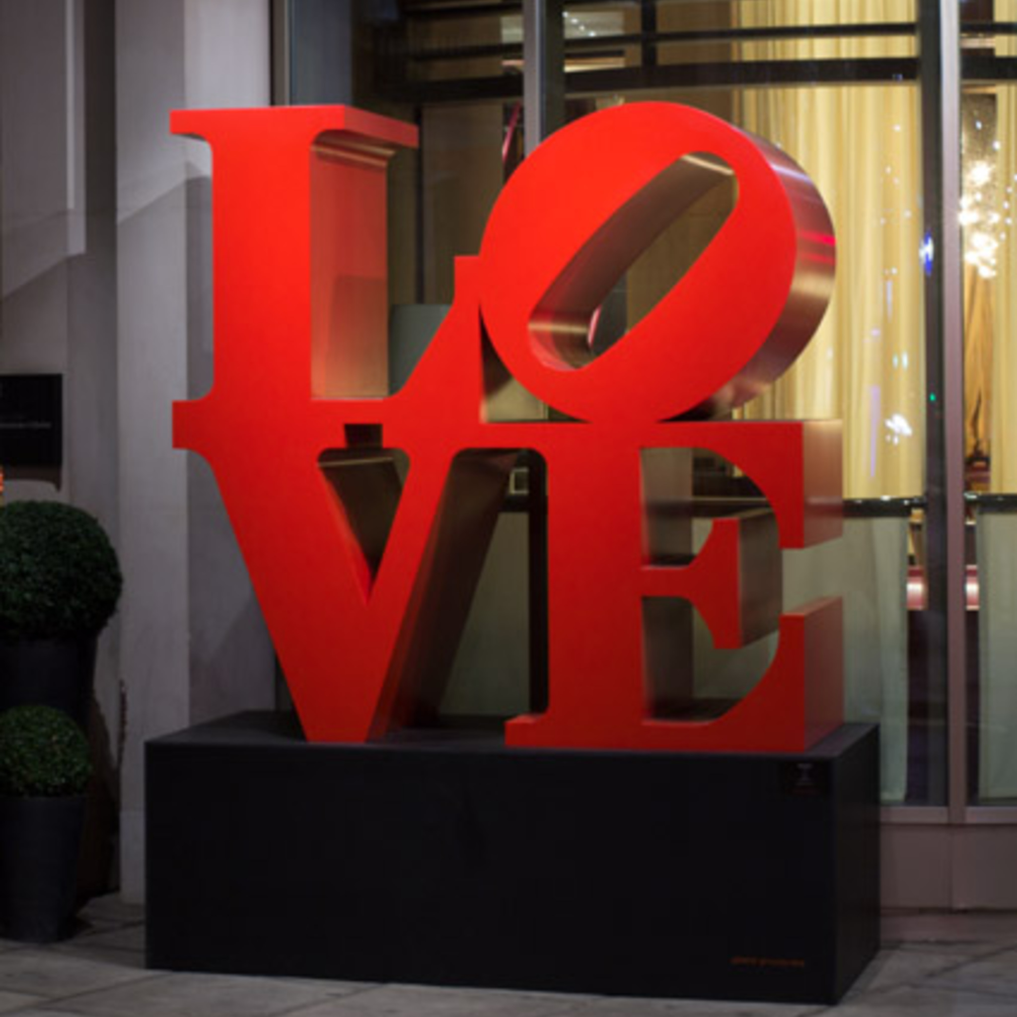 The exhibition Robert Indiana. To Russia with LOVE