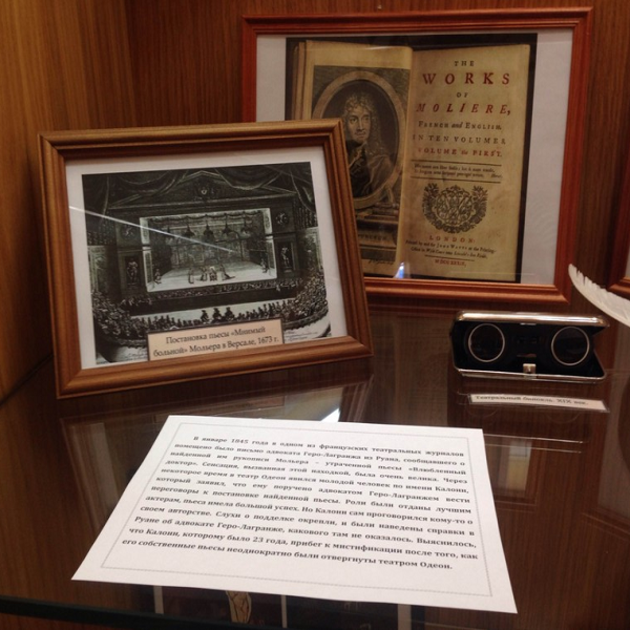 The exhibition The literary hoax: History revelations