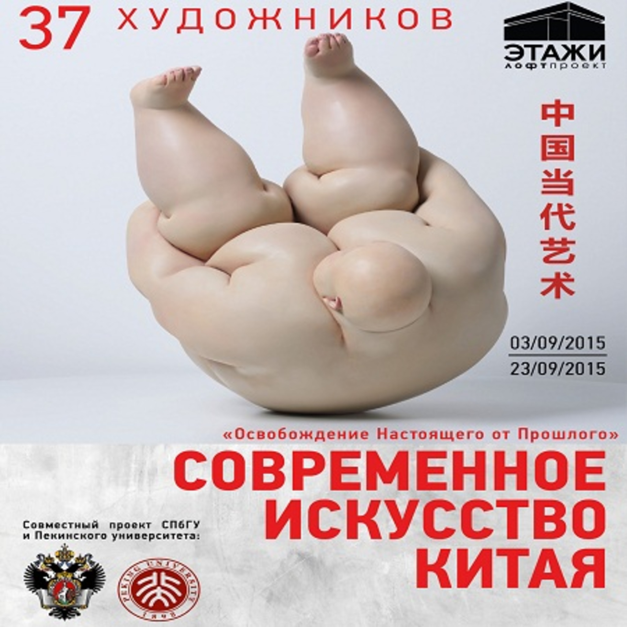 The exhibition Contemporary art in China. Exemption Present from the Past