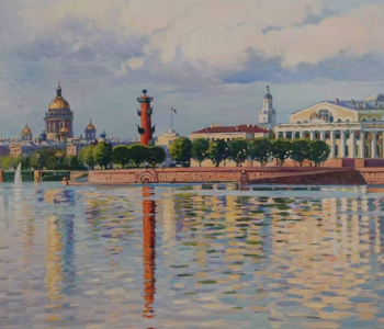 Exhibition of paintings by Lyubov Vyacheslavova «St. Petersburg mirage»