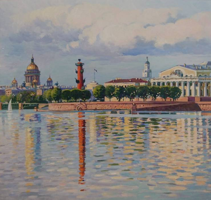 Exhibition of paintings by Lyubov Vyacheslavova “St. Petersburg mirage”