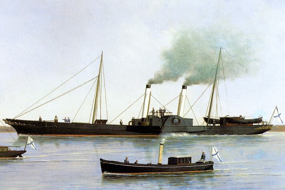 Exhibition of paintings by A. P. Alekseev from the collection of the Central Naval Museum
