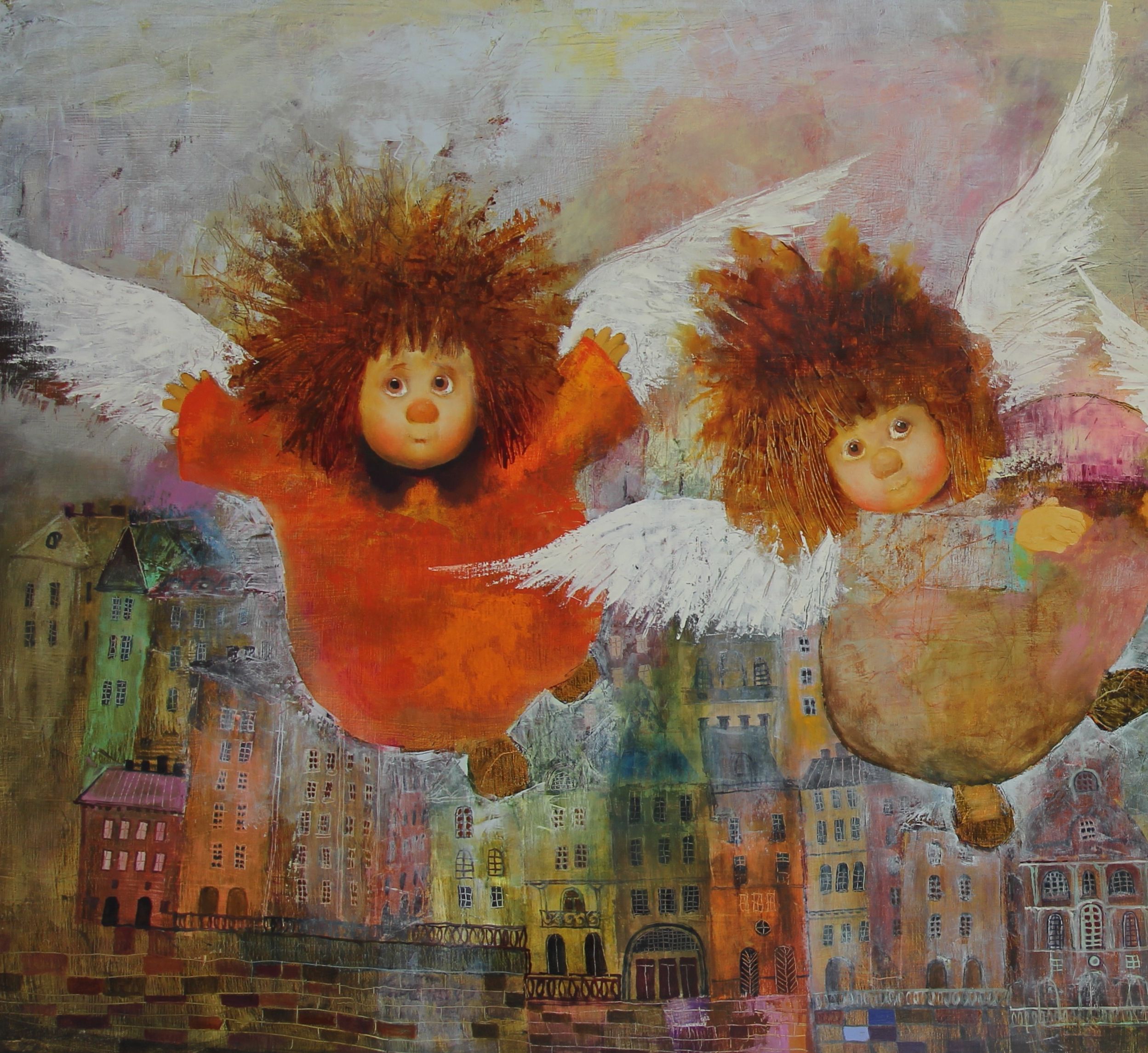Выставка живописи Галины Чувиляевой «Солнечные ангелы и волшебный лес»