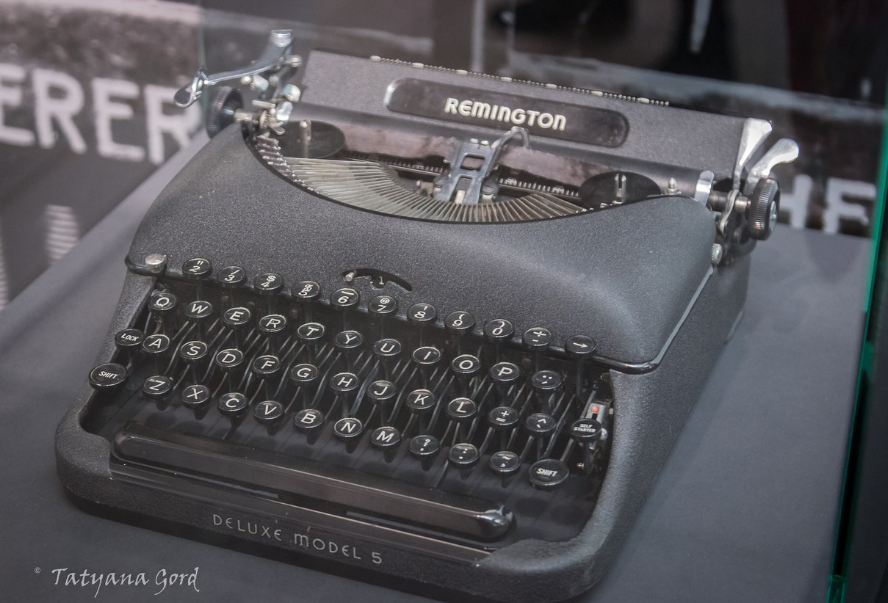 Exhibition “Under the sounds of a typewriter …”