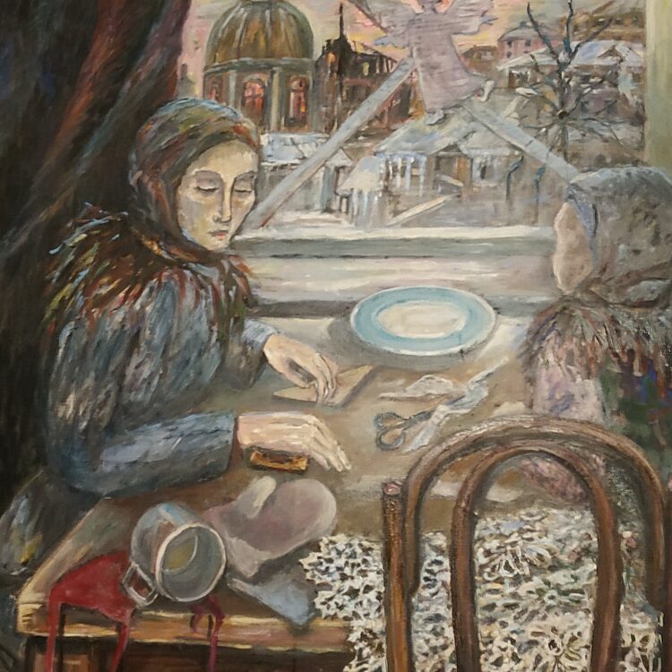 «Времени коллаж» выставка живописи и керамики Галины Зимарьковой