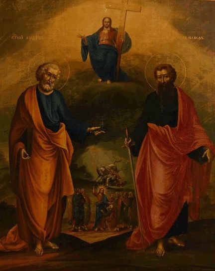 Пётр и Александр — небесные покровители Российской империи